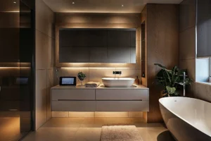 Modern Bathroom Smart Technology