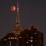 Lunar Eclipse Tonight Blood Worm Moon Over North America